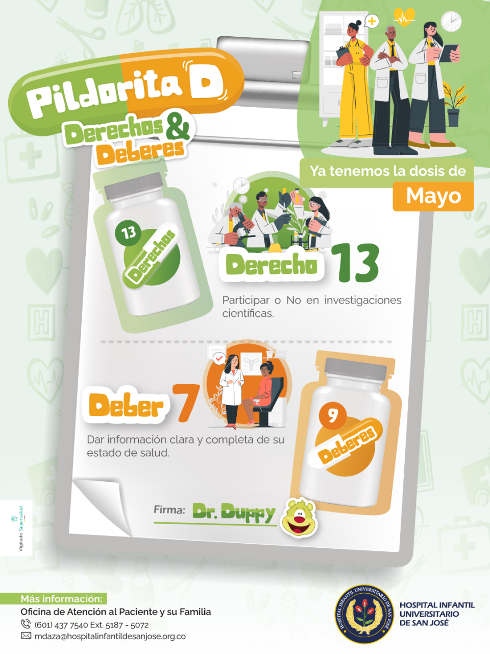 Pildorita D MAYO 2026