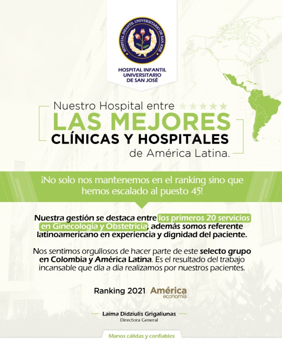 ¡Estamos nuevamente en el ranking de las mejores clínicas y hospitales!